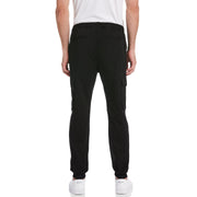 Tapered Cargo Jogger (True Black) 