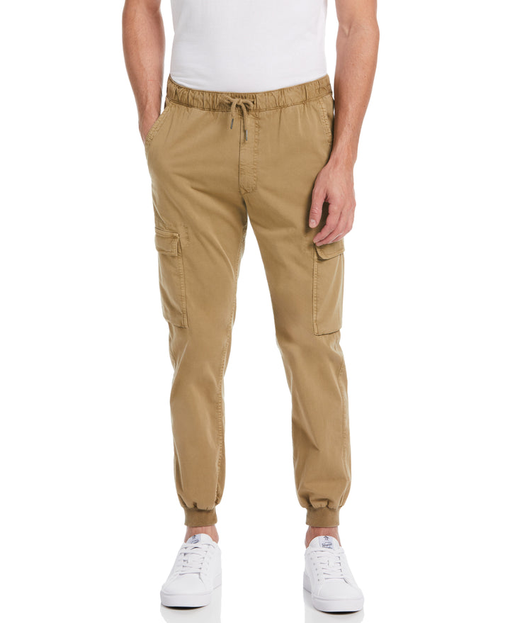 Tapered Cargo Jogger (Travertine) 