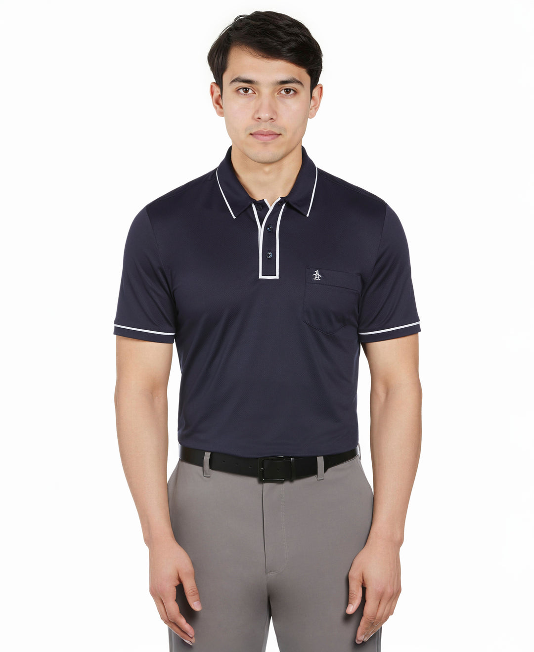 Technical Earl™ Golf Pocket Polo-Golf Polos-Black Iris-XS-Original Penguin
