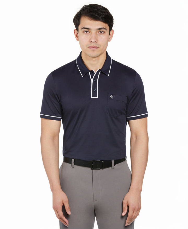 Technical Earl™ Golf Pocket Polo-Golf Polos-Black Iris-XS-Original Penguin