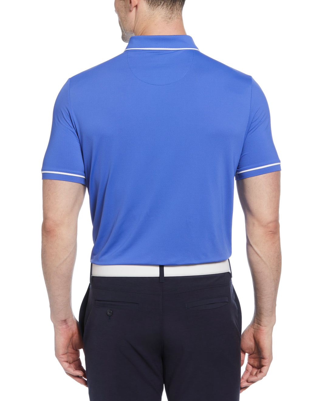 Technical Earl Short Sleeve Golf Polo Shirt (Amparo Blue) 