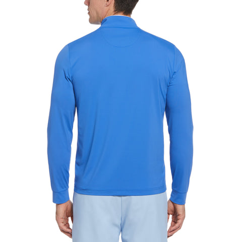 Technical Earl 1/4 Zip Long Sleeve Golf Sweater (Nebulas) 
