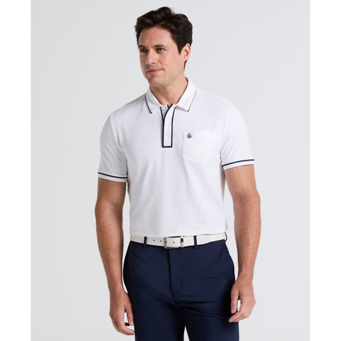 Technical Earl™ Golf Polo-Golf Polos-Bright White-XS-Original Penguin