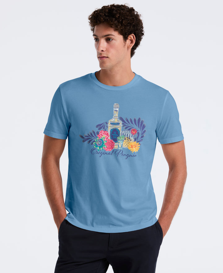 Jersey Graphic Tequila Tee (Copen Blue) 