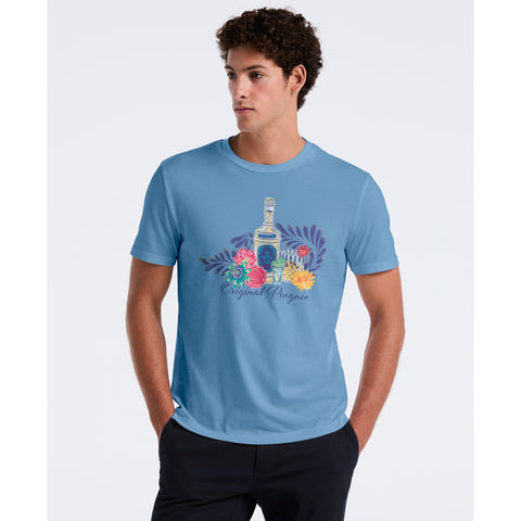 Tequila Graphic Tee-Tees-Copen Blue-XS-Original Penguin