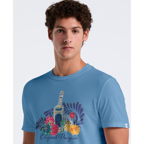 Tequila Graphic Tee-Tees-Original Penguin