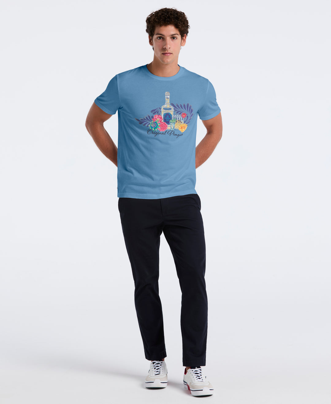 Jersey Graphic Tequila Tee (Copen Blue) 