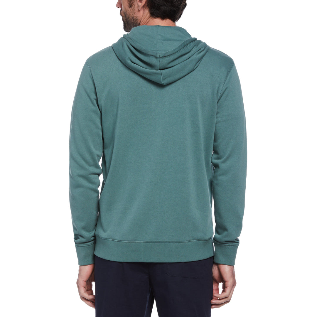 Terry Full Zip Hoodie (Sea Pine) 