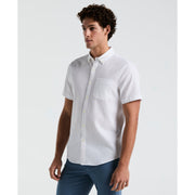 Textured Dobby Shirt (Bright White) 