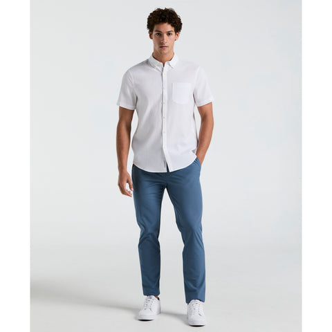 Textured Dobby Shirt (Bright White) 