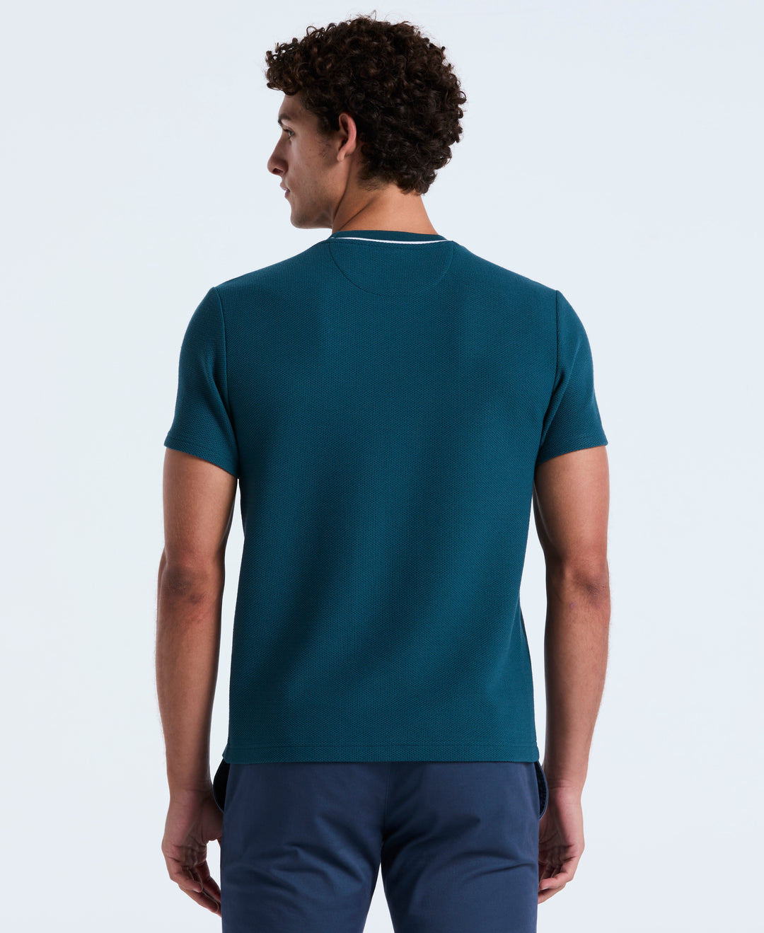 Textured Ringer Tee (Reflecting Pond) 