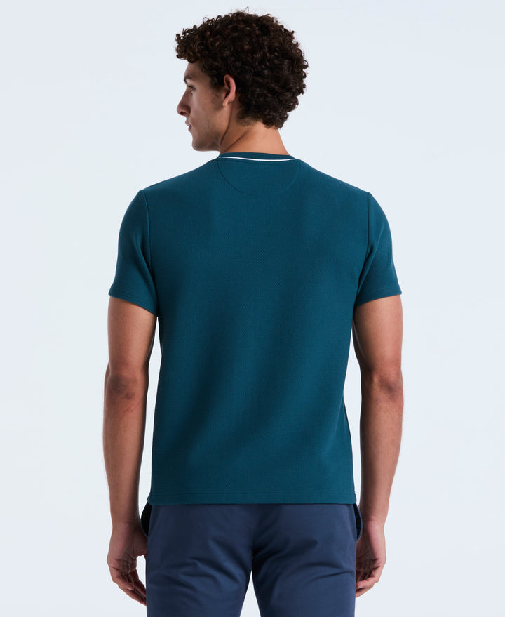 Textured Ringer Tee (Reflecting Pond) 