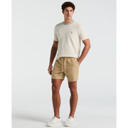 Textured Ringer Tee (Birch) 