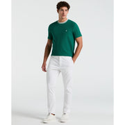 Textured Ringer Tee (Cadmium Green) 