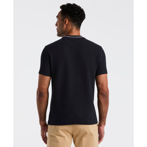 Textured Ringer Tee-Tees-Original Penguin