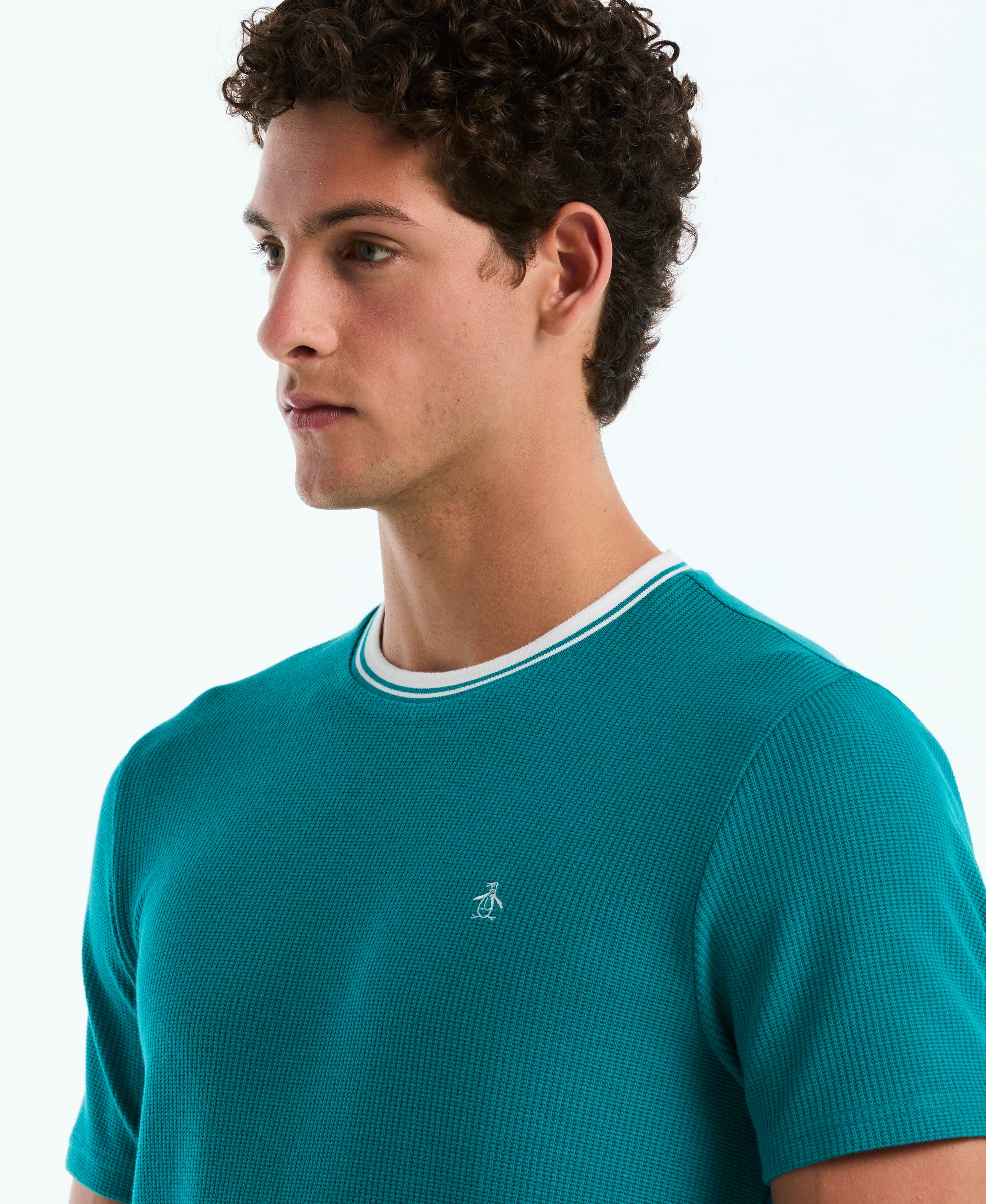 Textured Ringer Tee – Original Penguin US