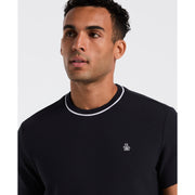 Textured Ringer Tee-Tees-Original Penguin