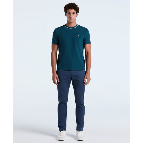 Textured Ringer Tee (Reflecting Pond) 