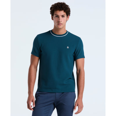 Textured Ringer Tee (Reflecting Pond) 