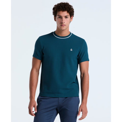 Textured Ringer Tee (Reflecting Pond) 
