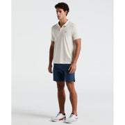 Textured Slub Tipped Polo (Birch) 