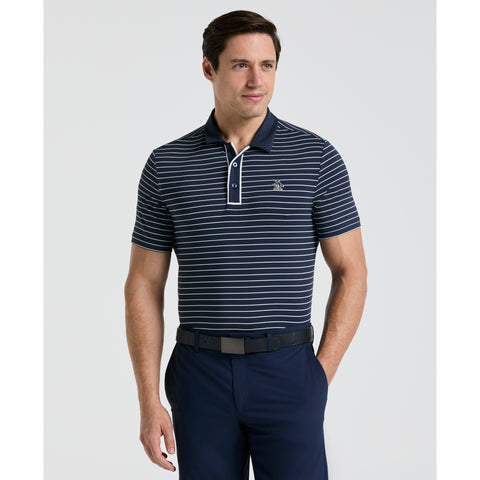 The Heritage Stripe Golf Polo-Golf Polos-Black Iris-XS-Original Penguin