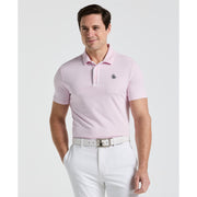 The Heritage Stripe Golf Polo-Golf Polos-Charm Pink-XS-Original Penguin