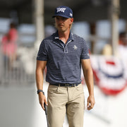 The Heritage Stripe Golf Polo Shirt-Golf Polos-Original Penguin