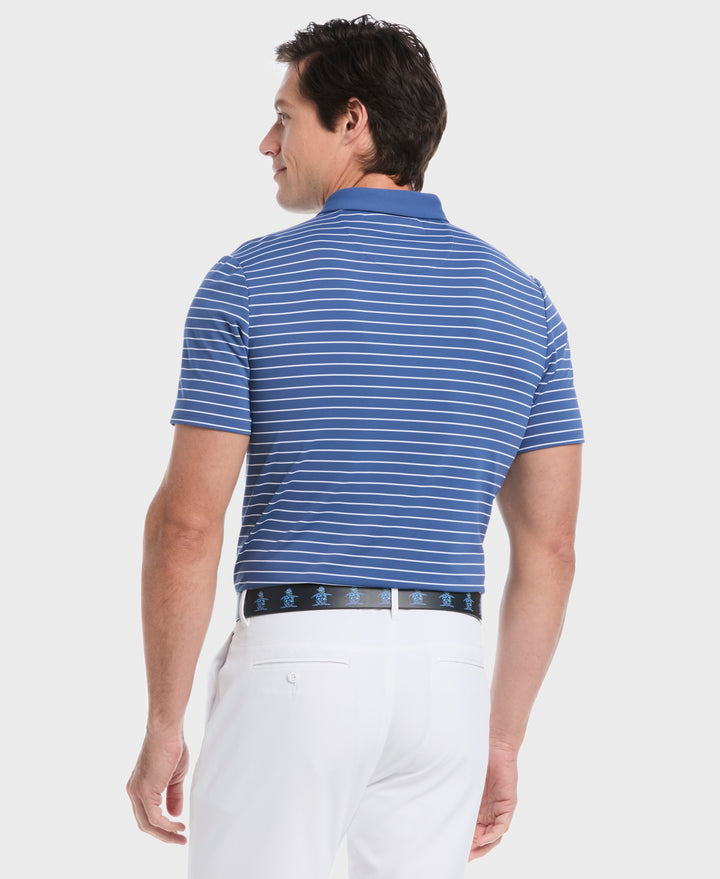 Heritage Stripe Golf Polo (True Navy) 