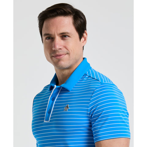 The Heritage Stripe Golf Polo-Golf Polos-Original Penguin