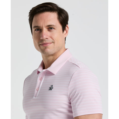 The Heritage Stripe Golf Polo-Golf Polos-Original Penguin