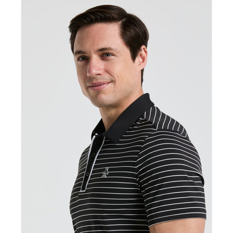 The Heritage Stripe Golf Polo-Golf Polos-Original Penguin