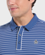 Heritage Stripe Golf Polo (True Navy) 