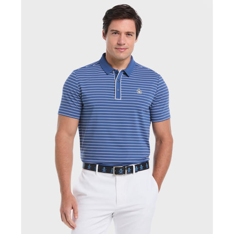 The Heritage Stripe Golf Polo-Golf Polos-Original Penguin