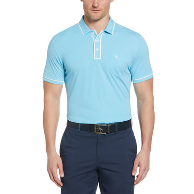 Eco Performance Earl Golf Polo Shirt (Aquarius) 