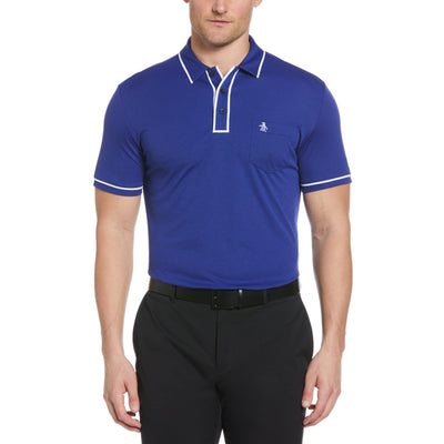 Eco Performance Earl Golf Polo Shirt (Bluing) 