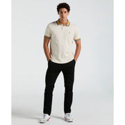 Tipped Collar Polo (Birch) 