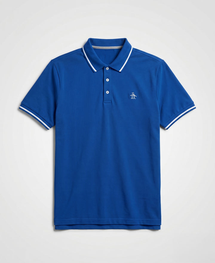 Tipped Jersey Polo-Polos-Daphne-XS-Original Penguin