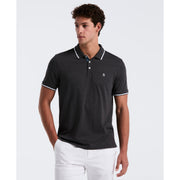 Tipped Jersey Polo-Polos-Dk Charcoal Heather-XS-Original Penguin