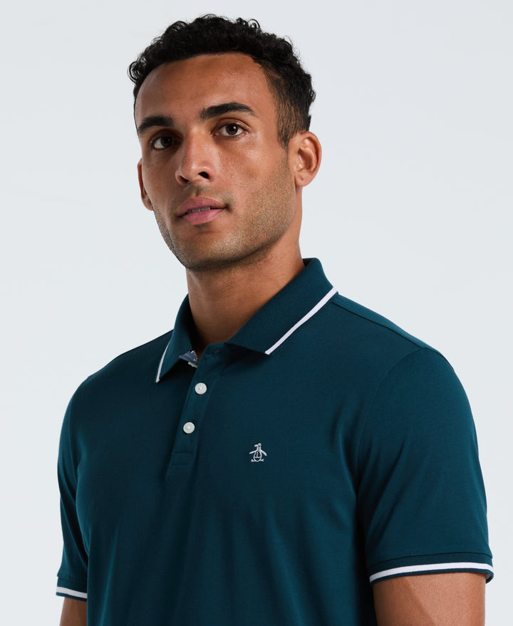 Tipped Jersey Polo-Polos-Original Penguin