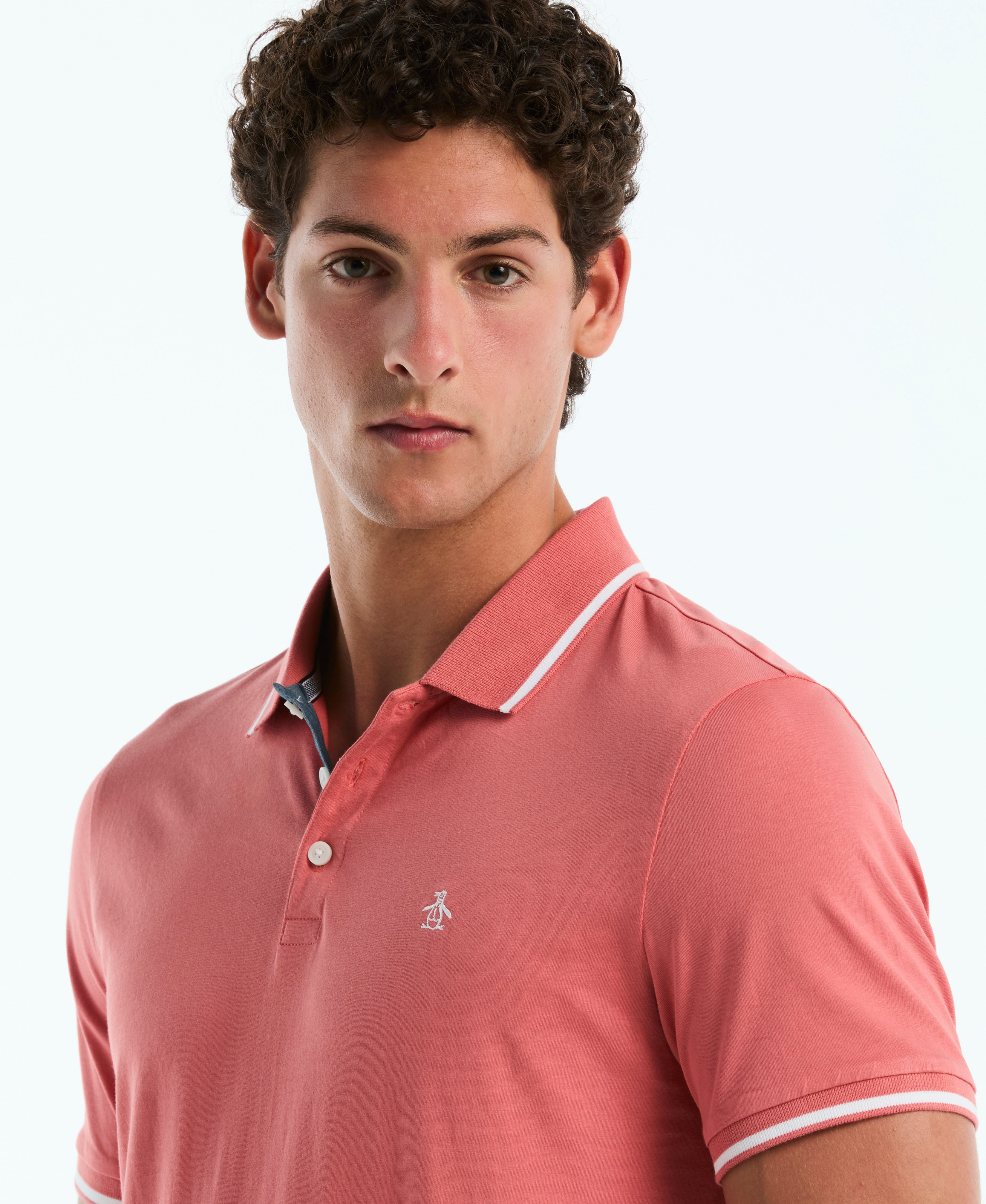 Tipped Jersey Polo – Original Penguin US