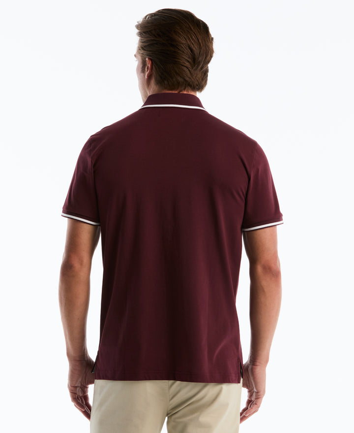 Jersey Tipped Polo (Port Royale) 