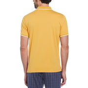 Jersey Tipped Polo (Honey Gold) 