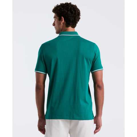Jersey Tipped Polo (Cadmium Green) 