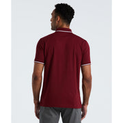 Jersey Tipped Polo (Cabernet) 