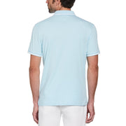 Tipped Solid Polo (Cool Blue) 