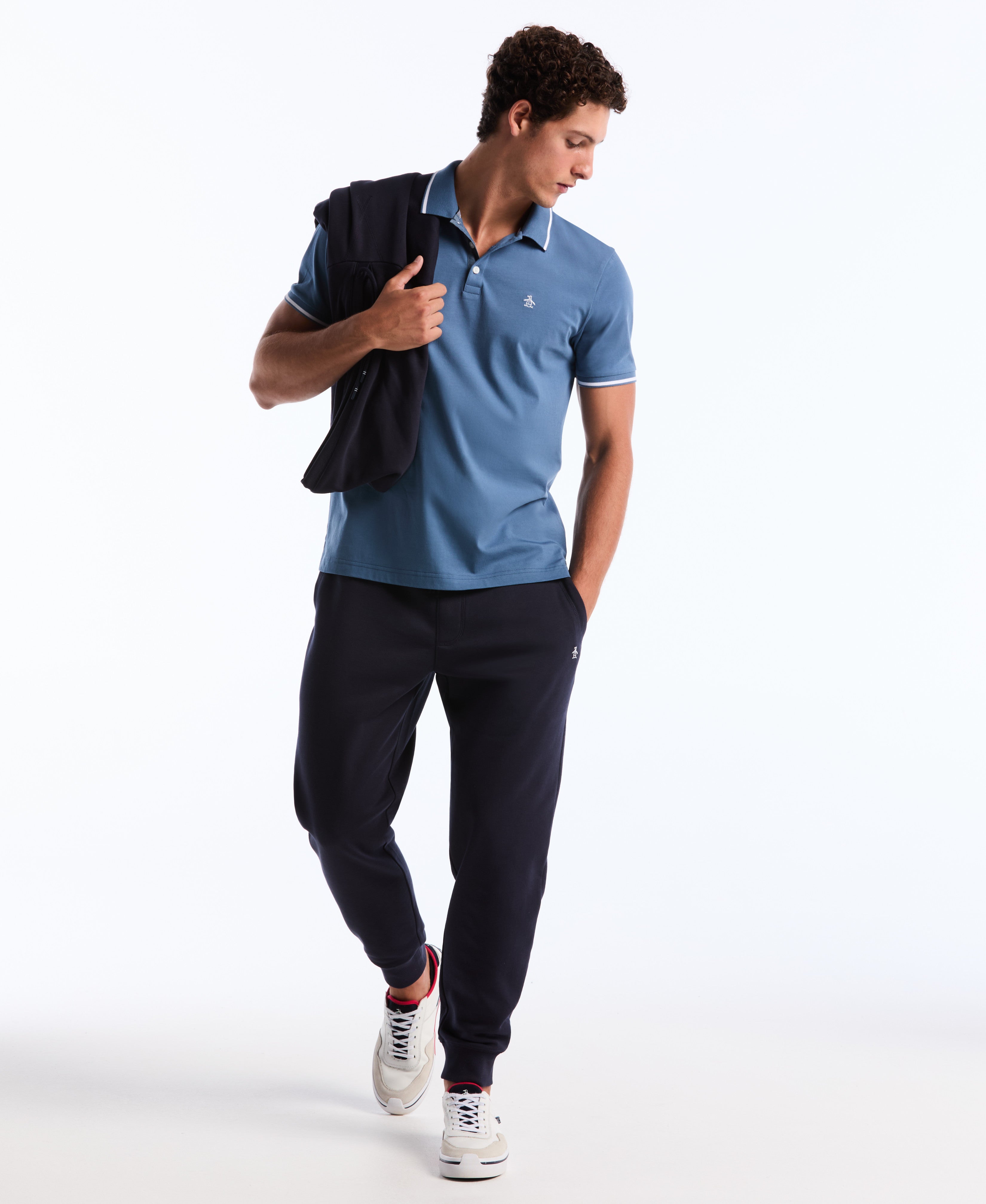 Tipped Jersey Polo – Original Penguin US