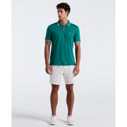 Jersey Tipped Polo (Cadmium Green) 