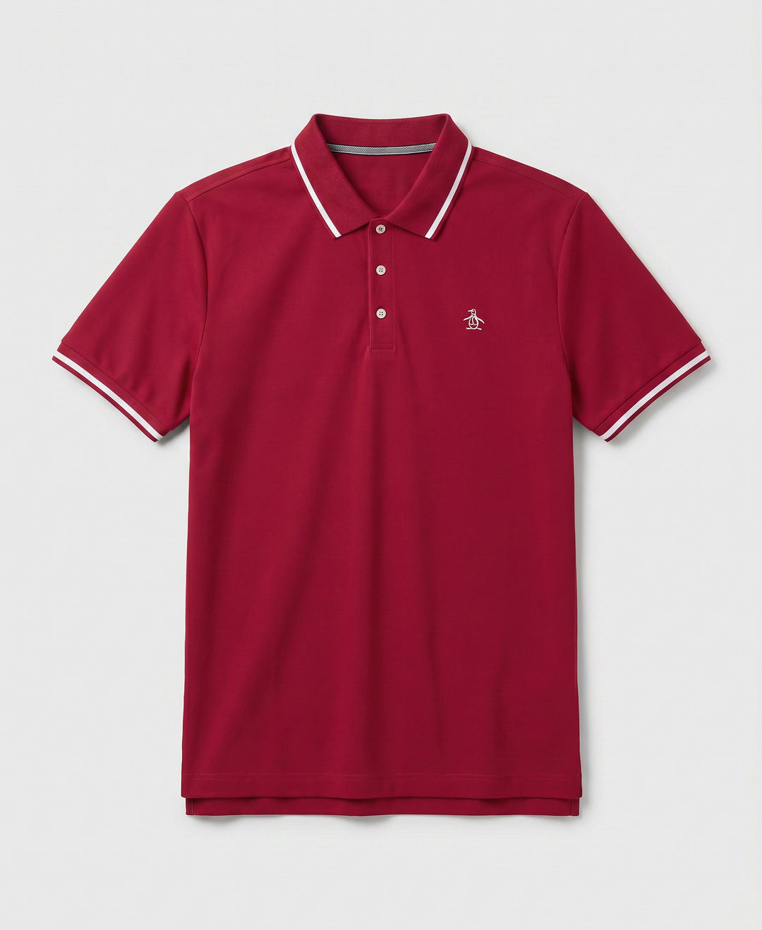 Tipped Jersey Polo-Polos-Red-XS-Original Penguin