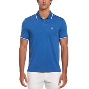 Jersey Tipped Polo (Star Sapphire) 